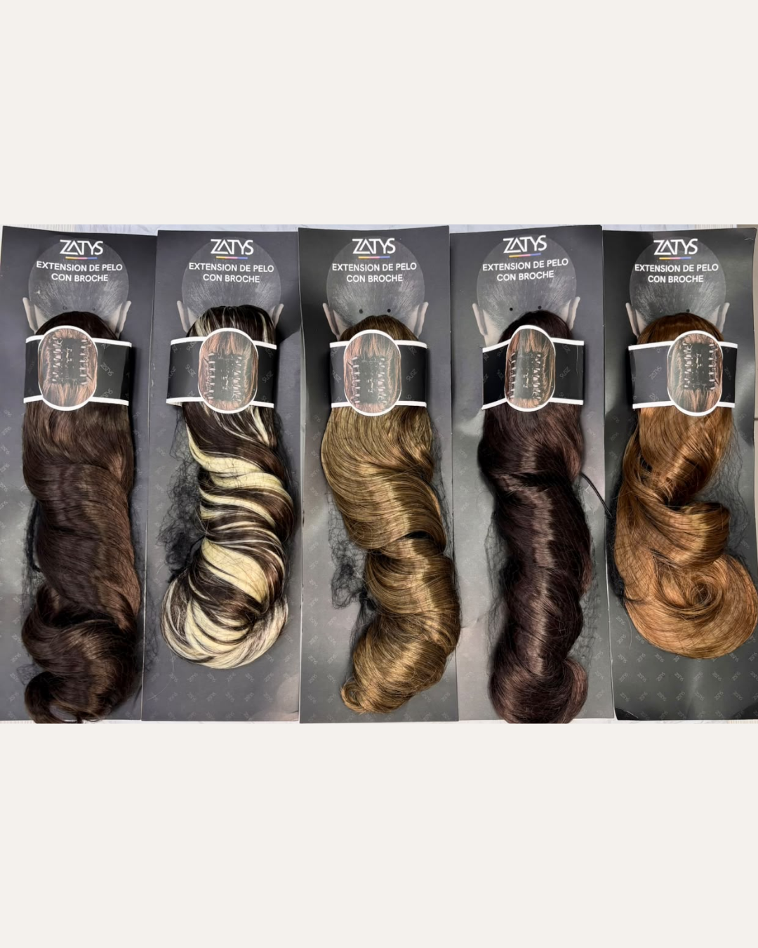 EXTENSIONES DE PELO CON BROCHE - ZATYS
