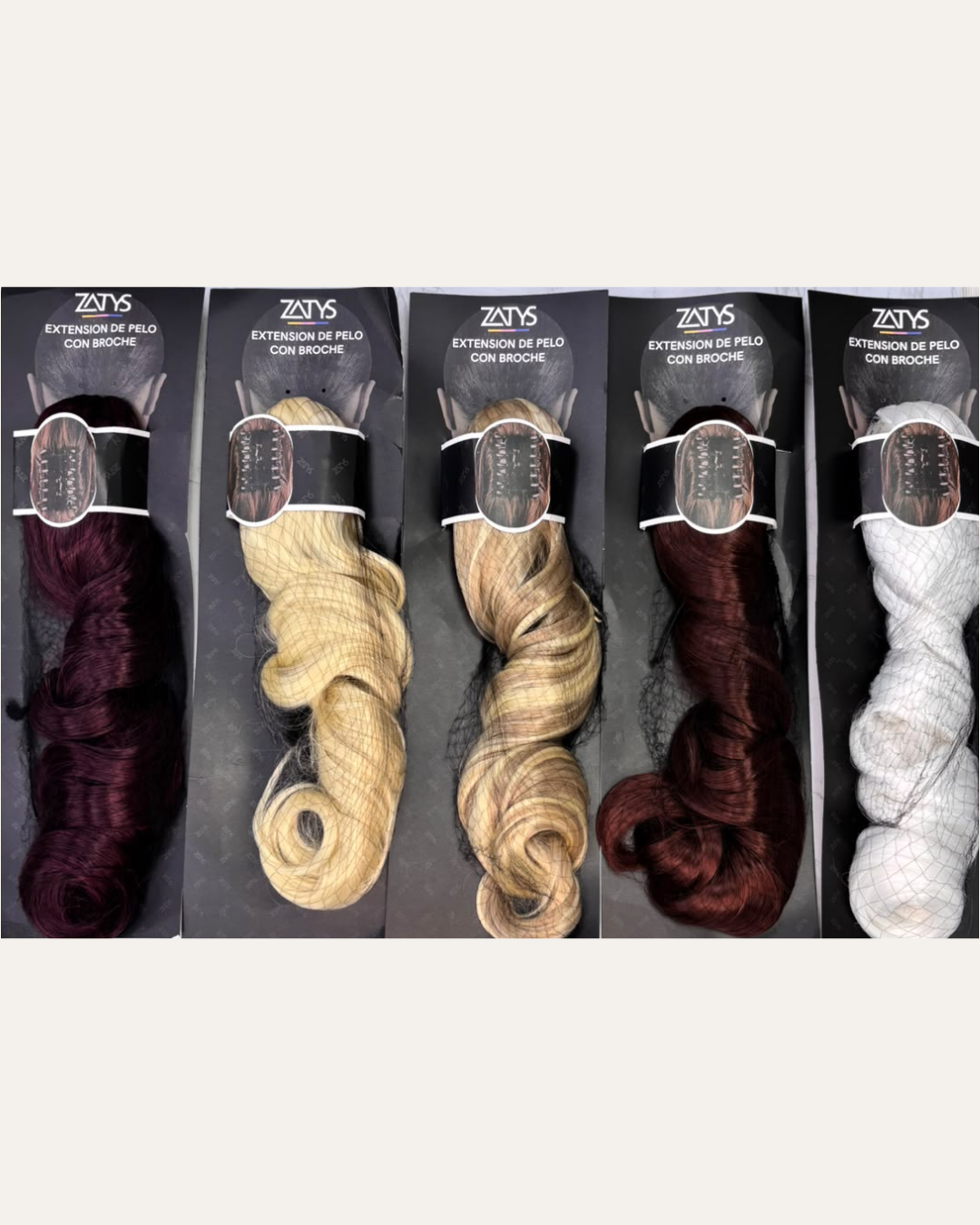 EXTENSIONES DE PELO CON BROCHE - ZATYS