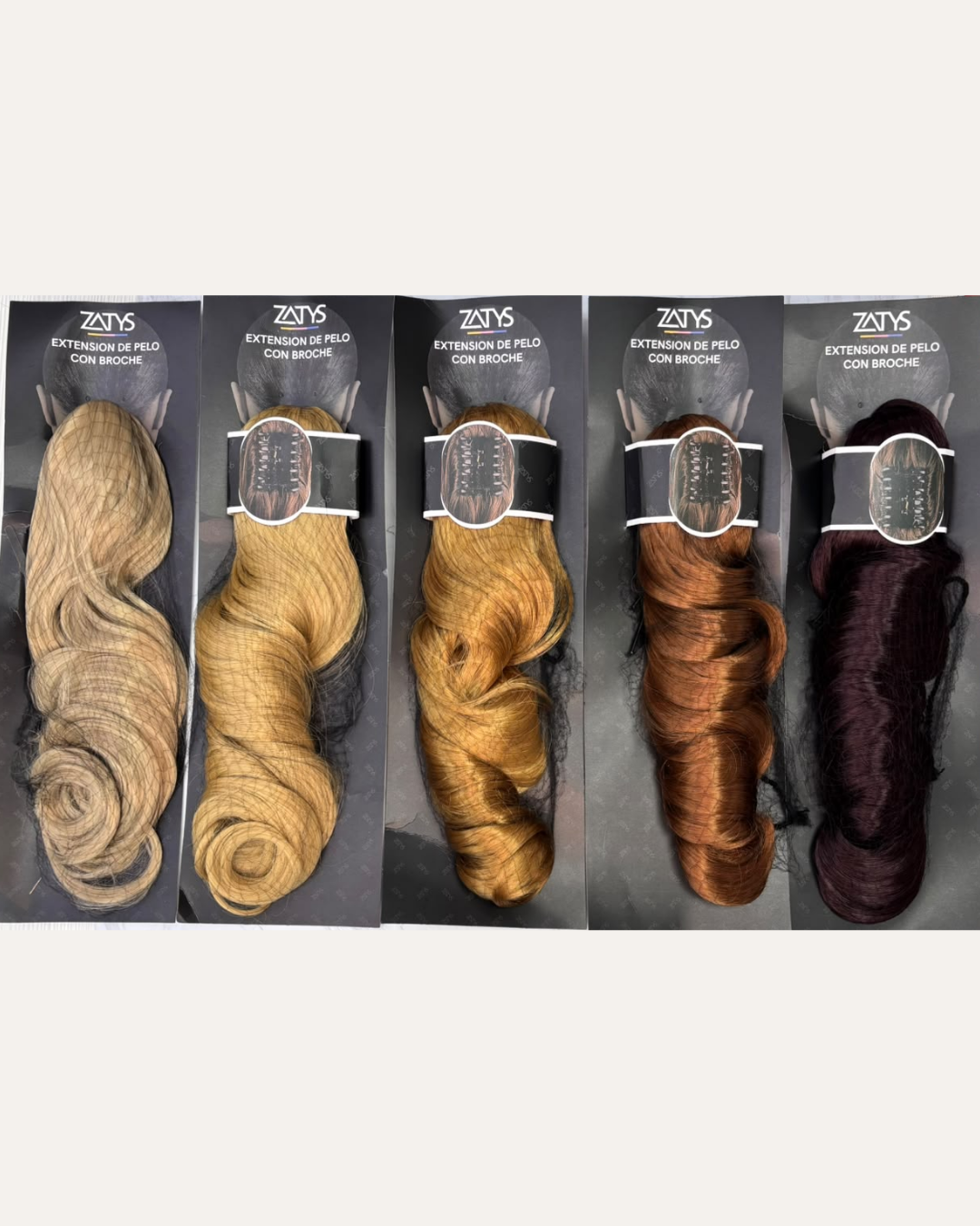 EXTENSIONES DE PELO CON BROCHE - ZATYS