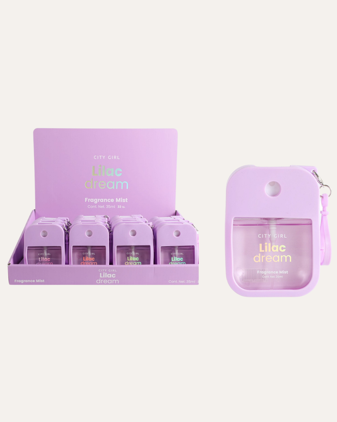 BODY SPLASH LILAC DREAM 35ML - CITY GIRL