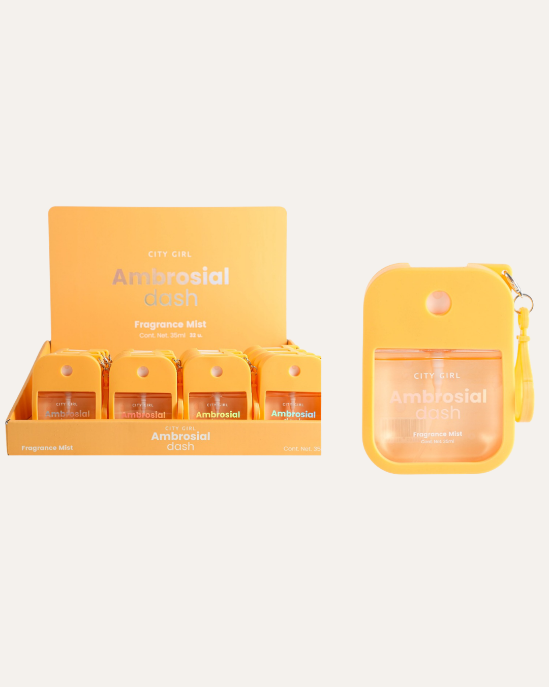 BODY SPLASH AMBROSIAL DASH 35ML - CITY GIRL