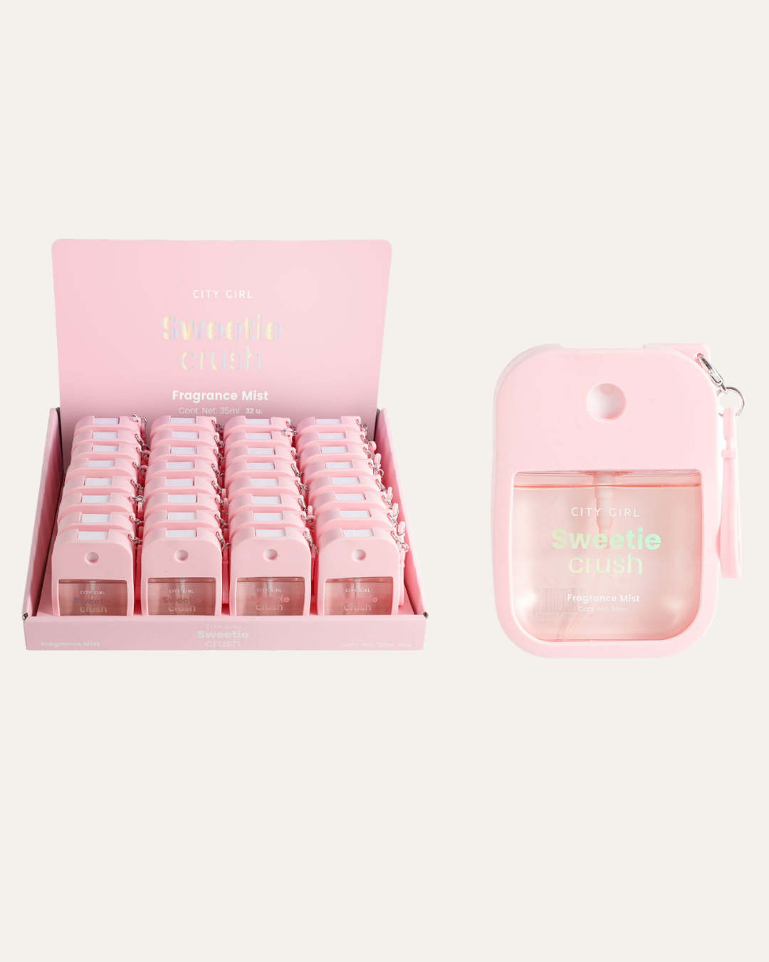 BODY SPLASH SWEETIE CRUSH 35ML - CITY GIRL
