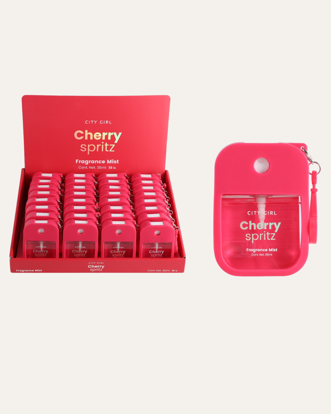 BODY SPLASH CHERRY SPRITZ 35M - CITY GIRL