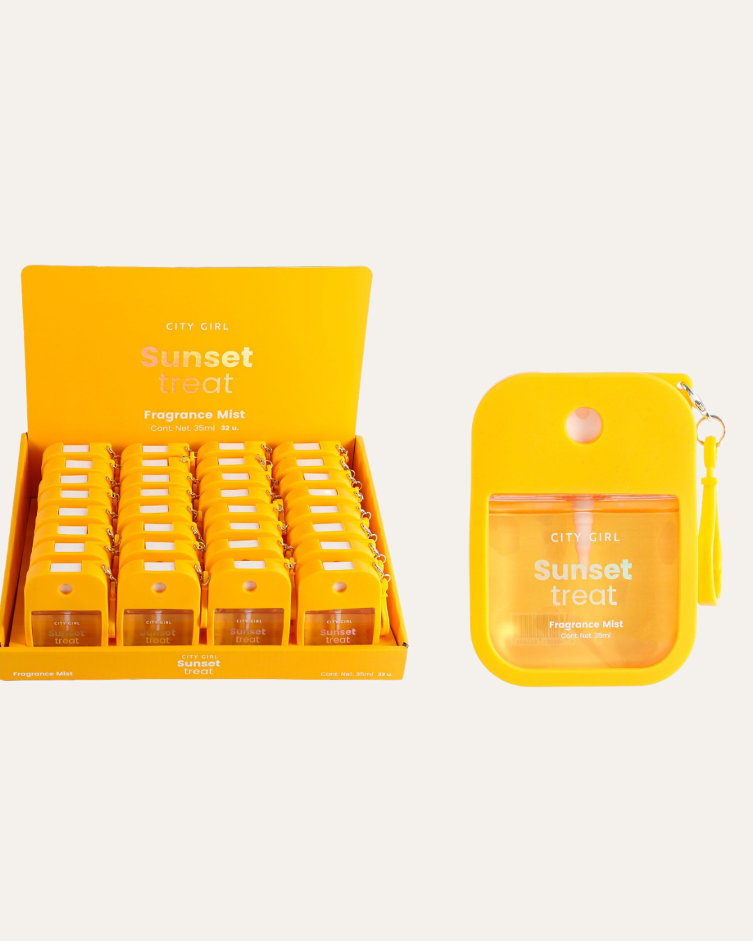 BODY SPLASH SUNSET TREAT 35ML - CITY GIRL