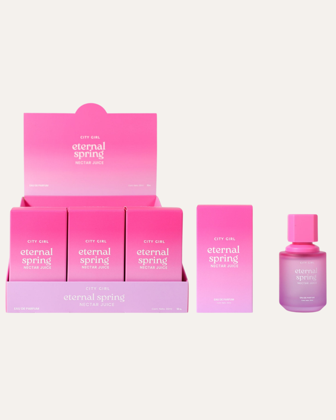 PERFUME ETERNAL SPRING NECTAR JUICE 30ML - CITY GIRL