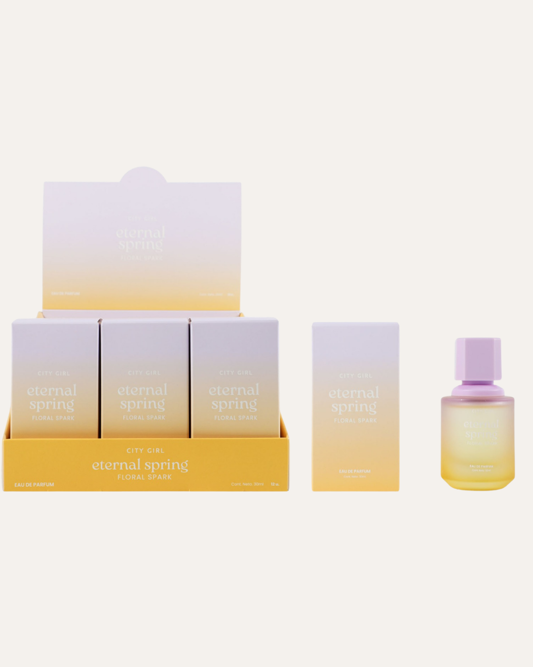PERFUME ETERNAL SPRING FLORAL SPARK 30ML - CITY GIRL