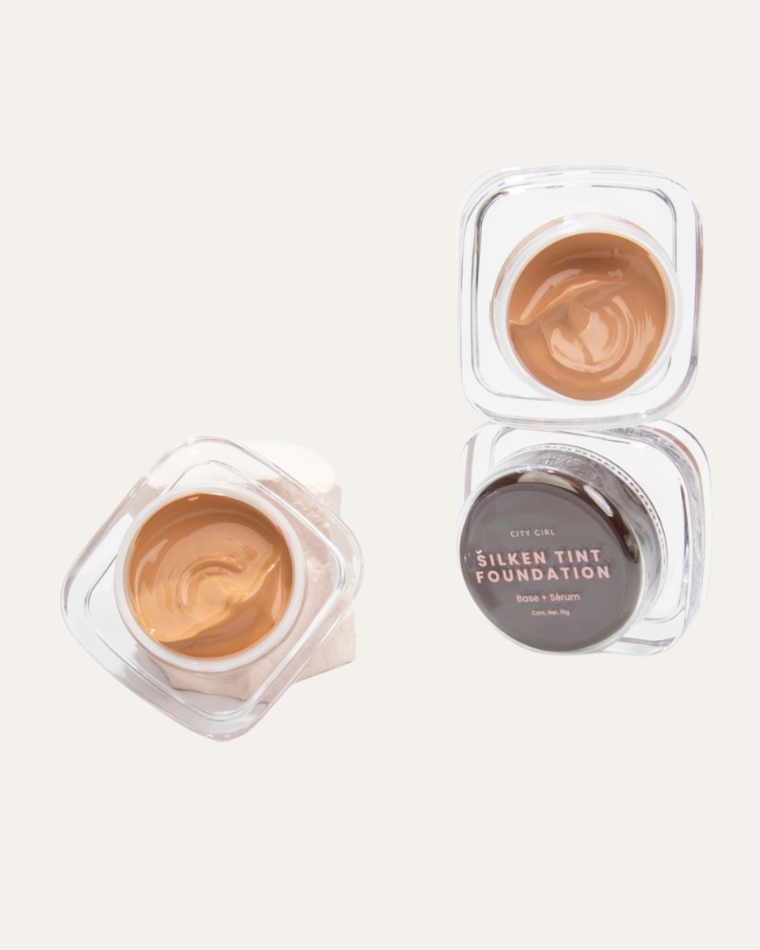 SILKEN TINT FOUNDATION BASE + SERUM 15GR - CITY GIRL