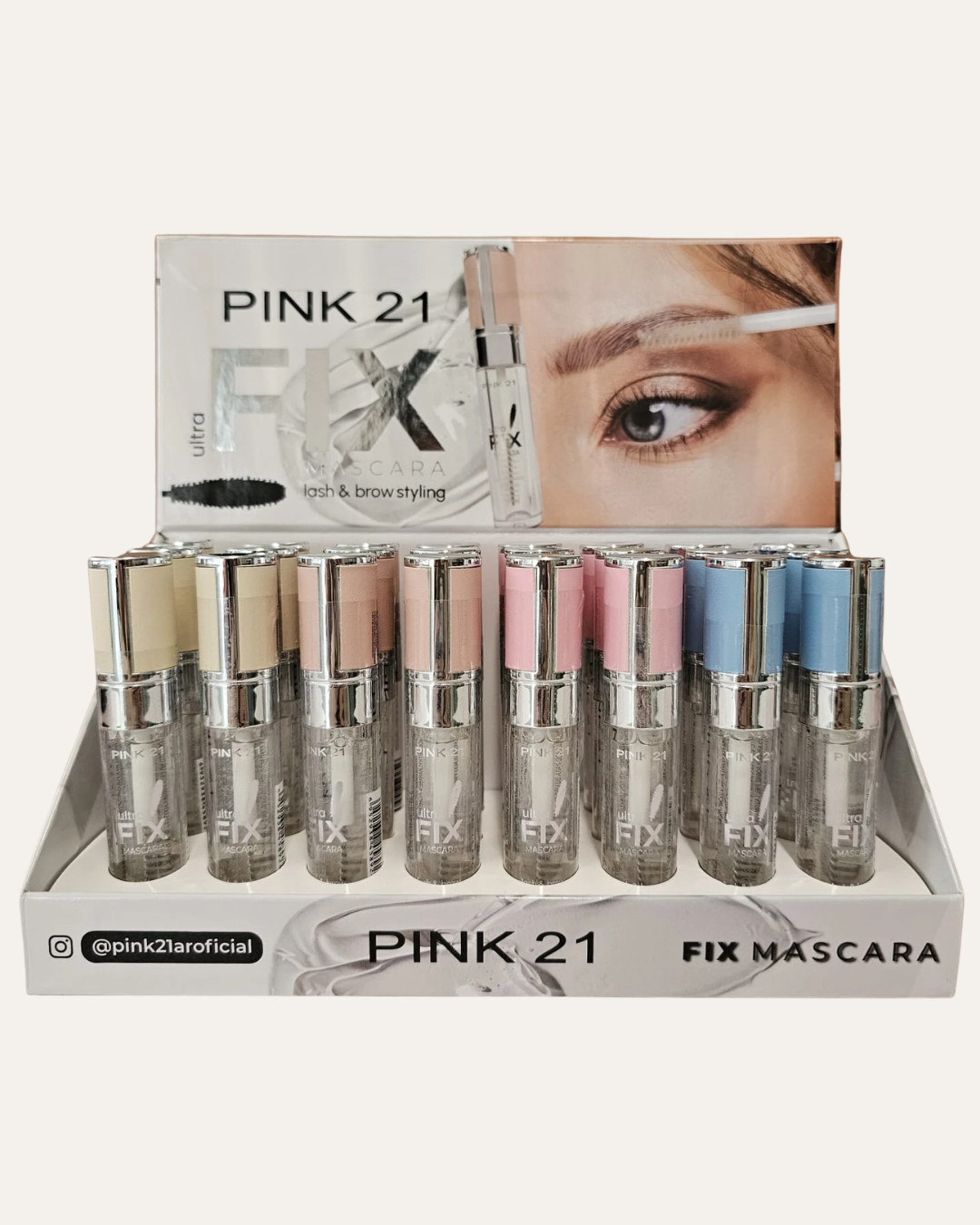 MASCARA DE PESTAÑA ULTRA FIX - PINK 21