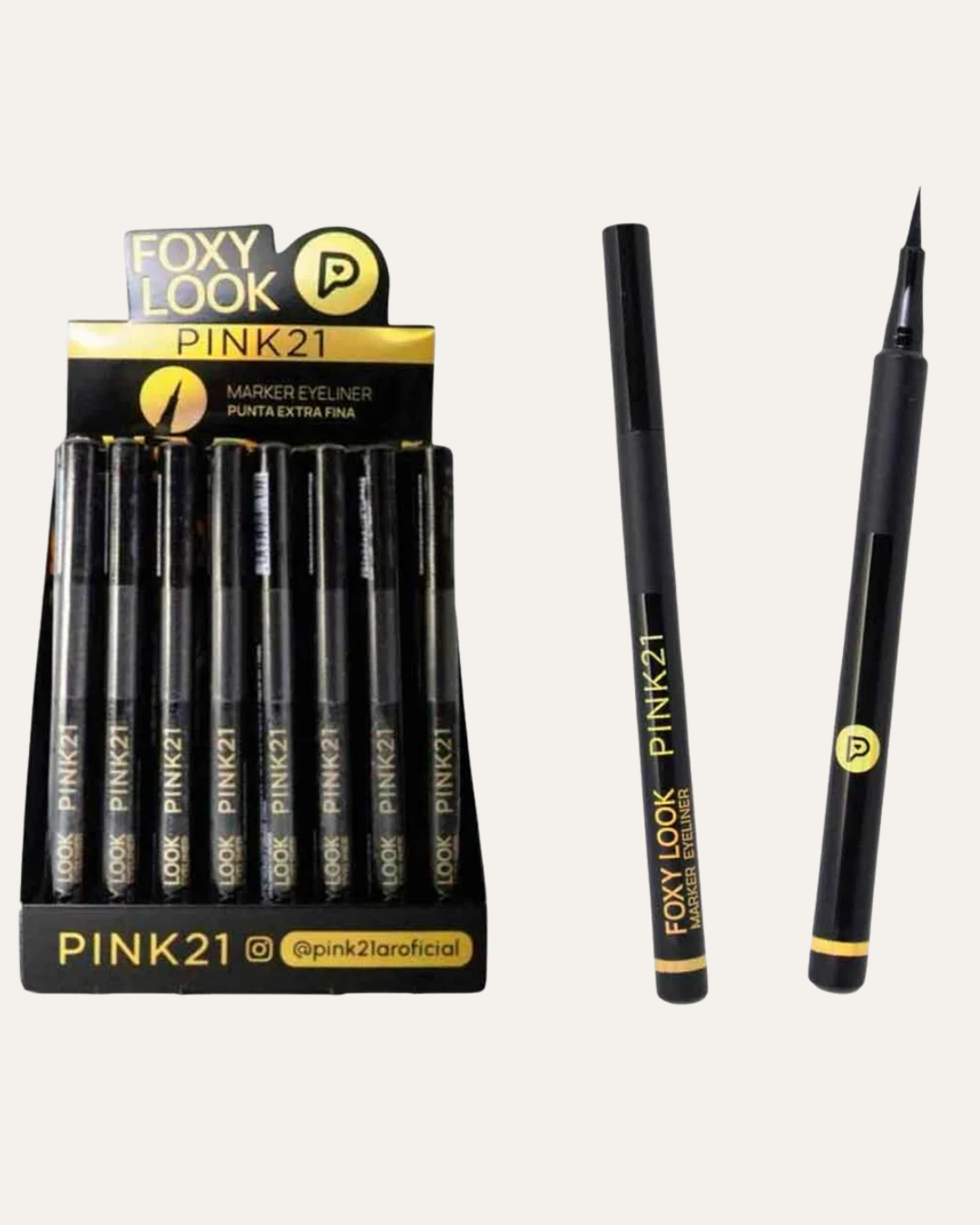 DELINEADOR FOXY LOOK MARKER EYELINER - PINK21