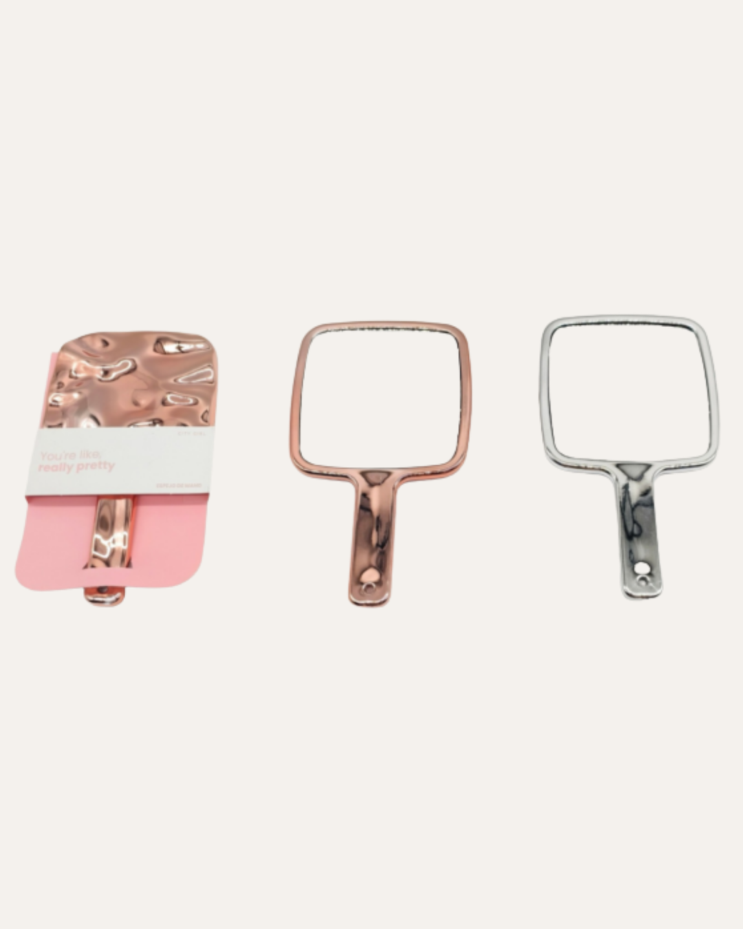 MINI ESPEJO DE MANO - CITY GIRL