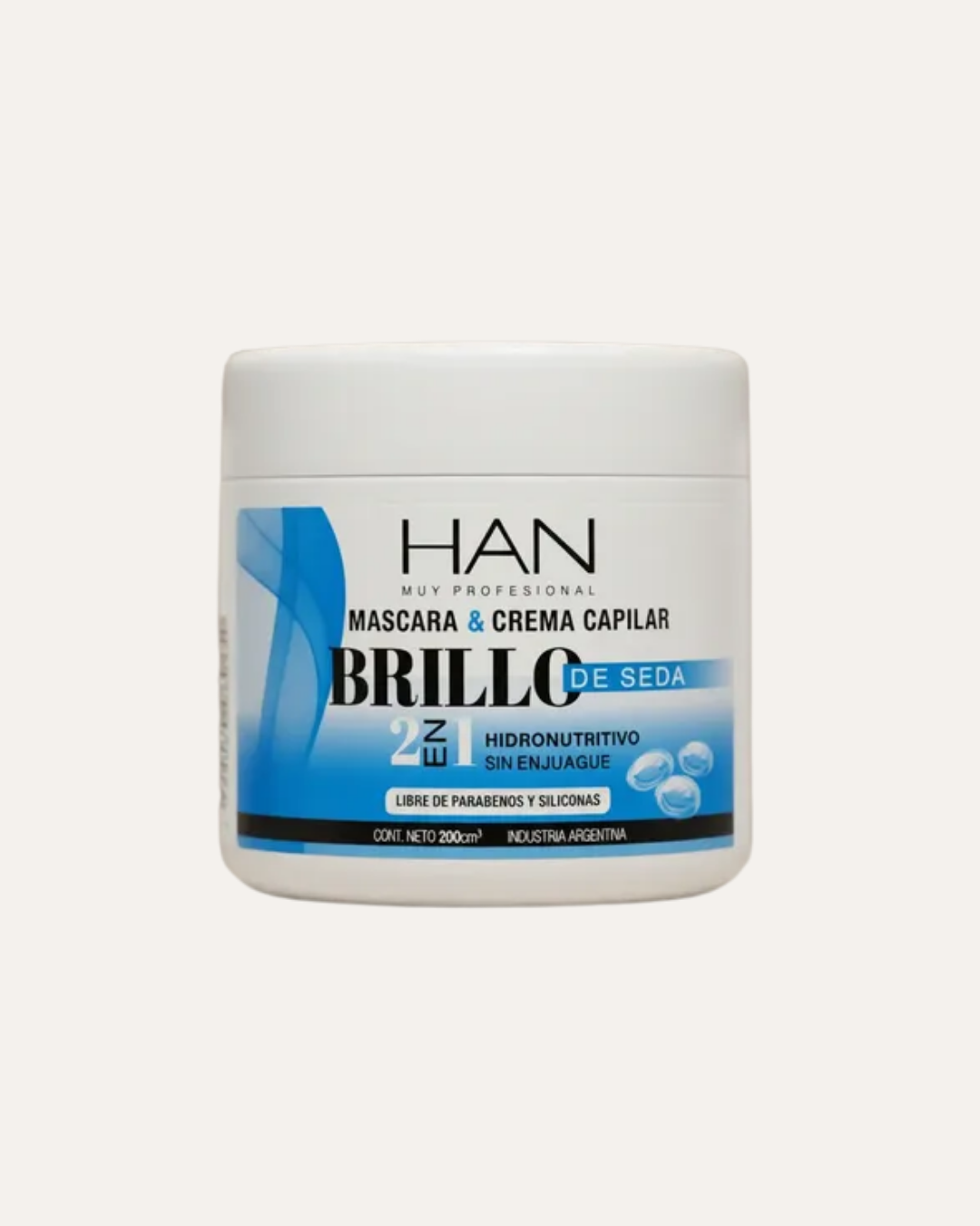 MASCARILLA 2 EN 1 BRILLO DE SEDA - HAN MUY PROFESIONAL