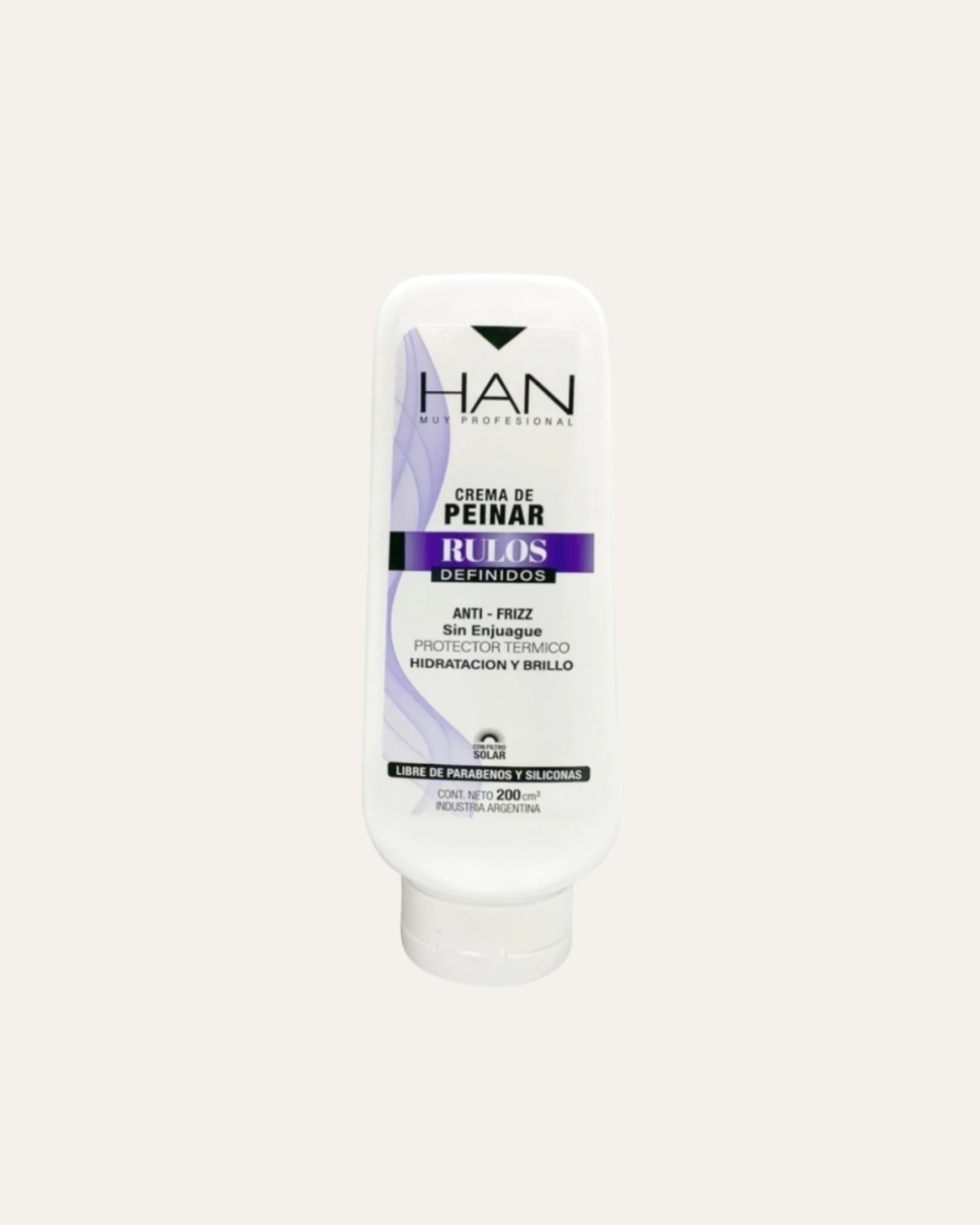 CREMA DE PEINAR RULOS DEFINIDOS - HAN MUY PROFESIONAL
