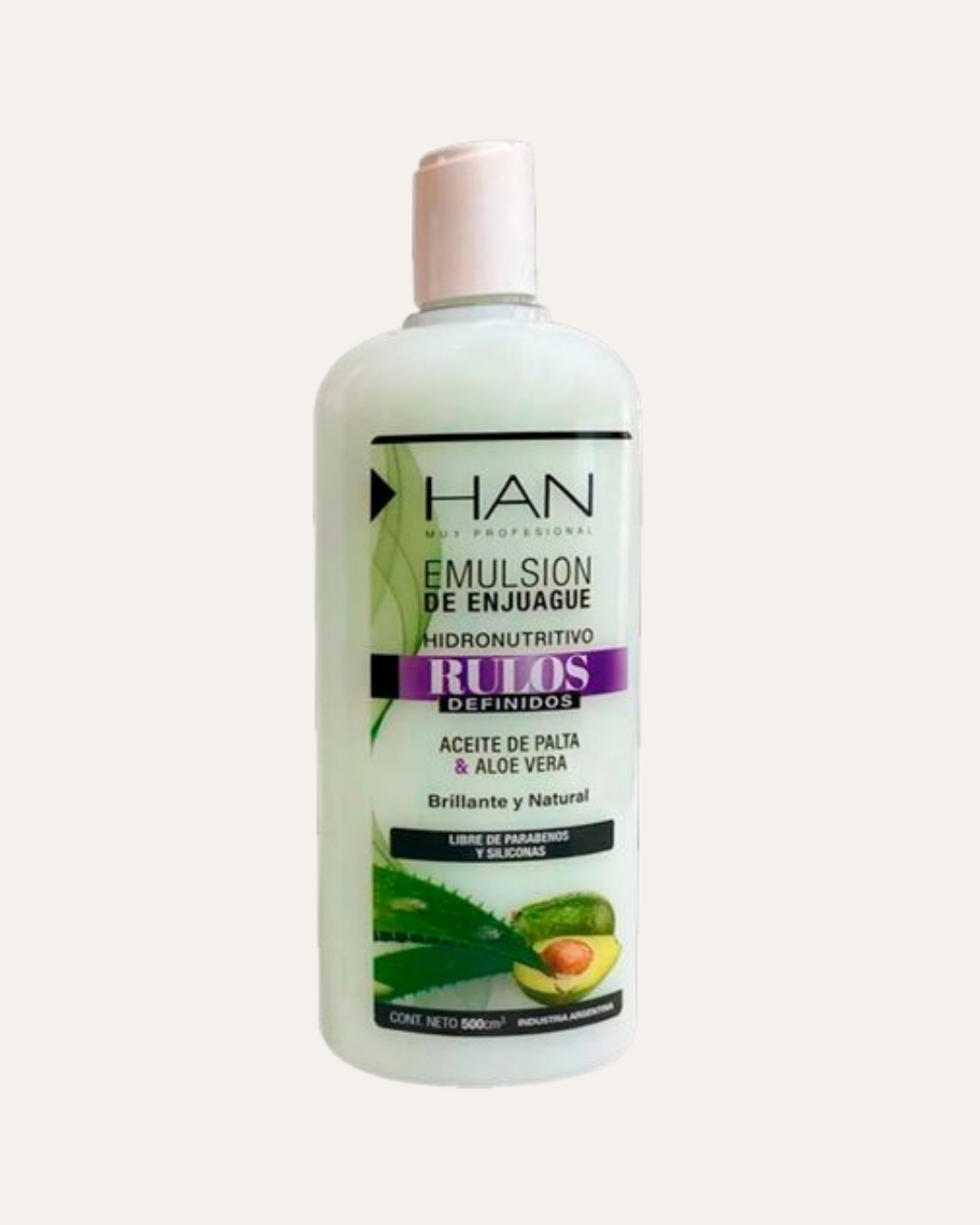EMULSION DE ENJUAGUE HIDRONUTRITIVO HAN RULOS DEFINIDOS