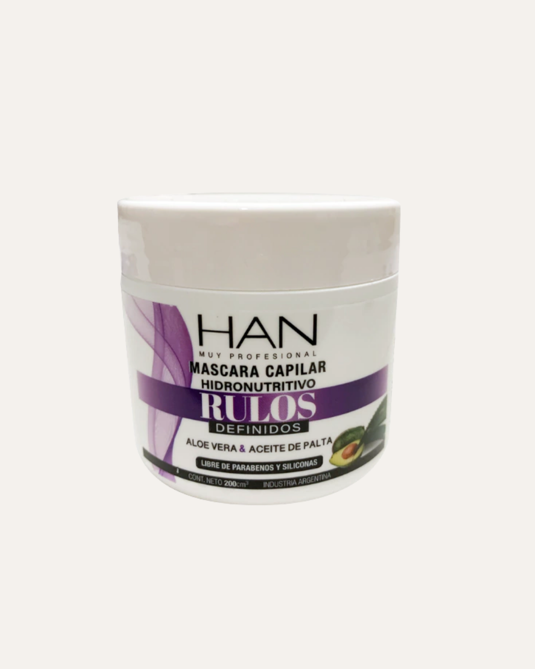 EMULSION DE ENJUAGUE HIDRONUTRITIVO HAN RULOS DEFINIDOS - HAN MUY PROFESIONAL