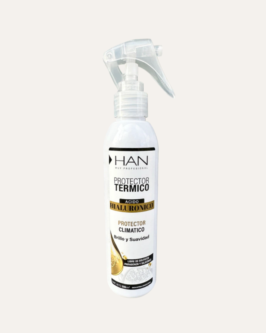 PROTECTOR TERMICO CON ACIDO HIALURONICO - HAN MUY PROFESIONAL