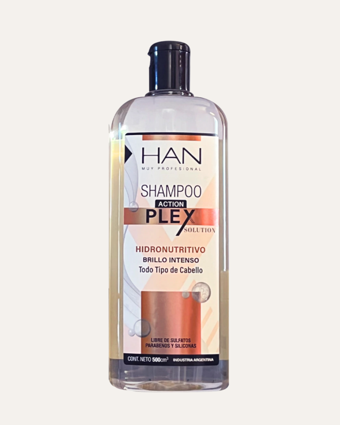 SHAMPOO HIDRONUTRITIVO PEX - HAN MUY PROFESIONAL