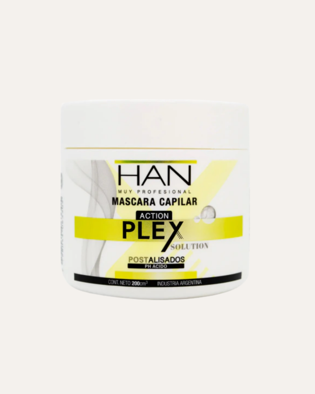 MASCARILLA CAPILAR POST-ALISADOS PLEX - HAN MUY PROFESIONAL