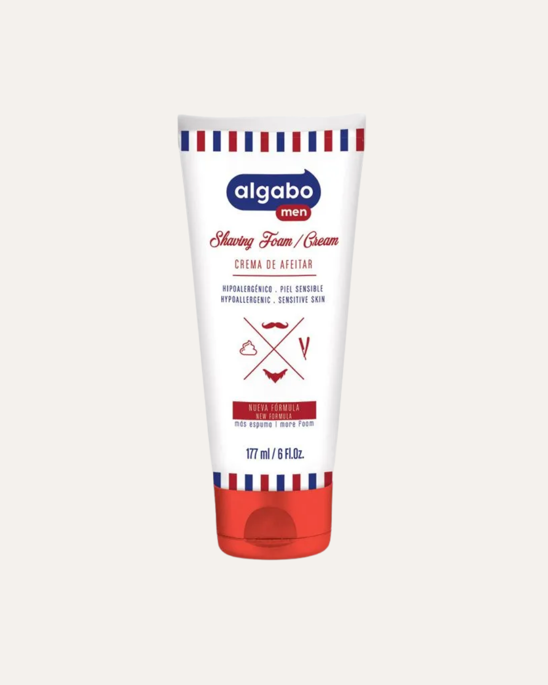 CREMA DE AFEITAR EN POTE 177ML - ALGABO