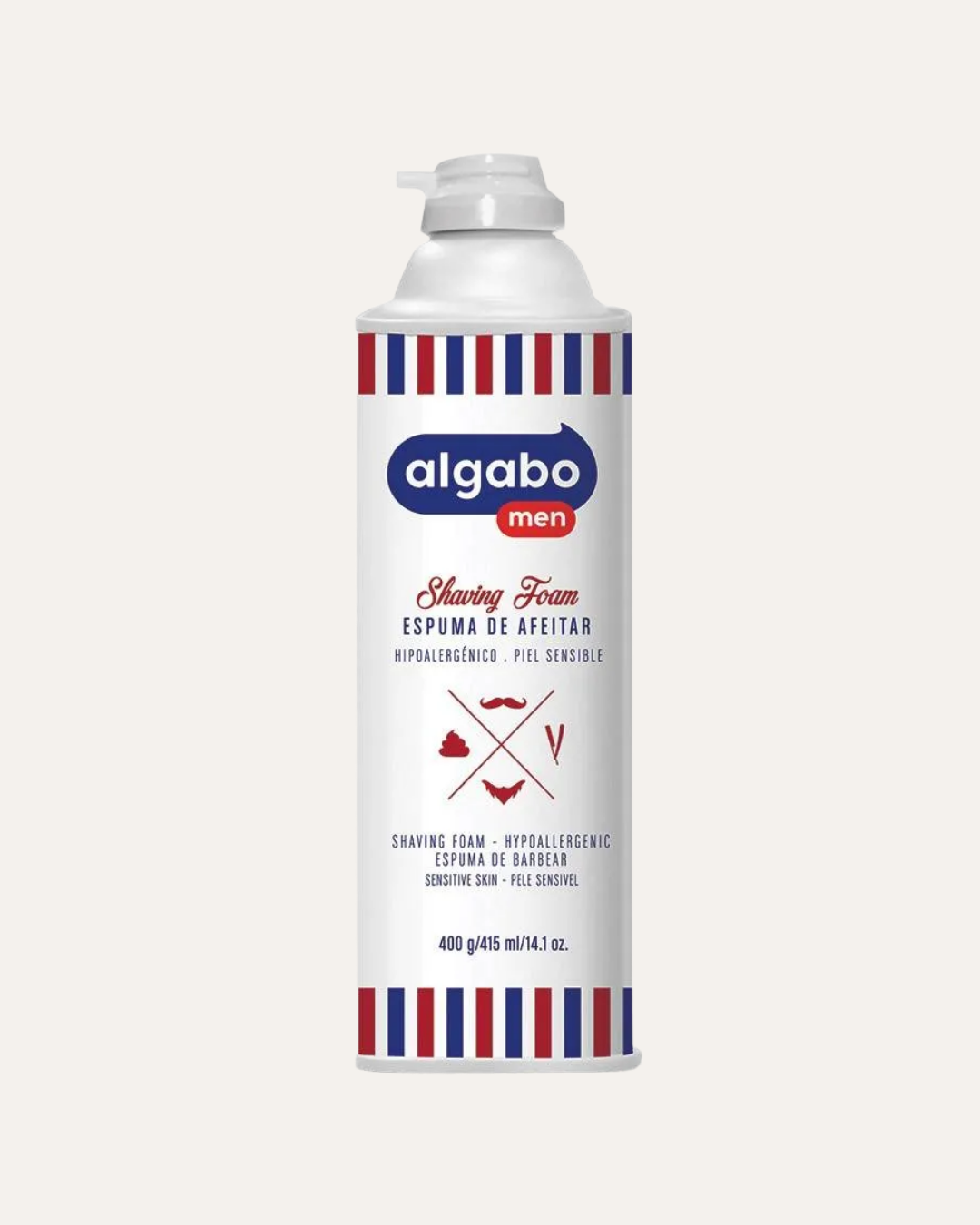 ESPUMA DE AFEITAR GRANDE 400GR - ALGABO