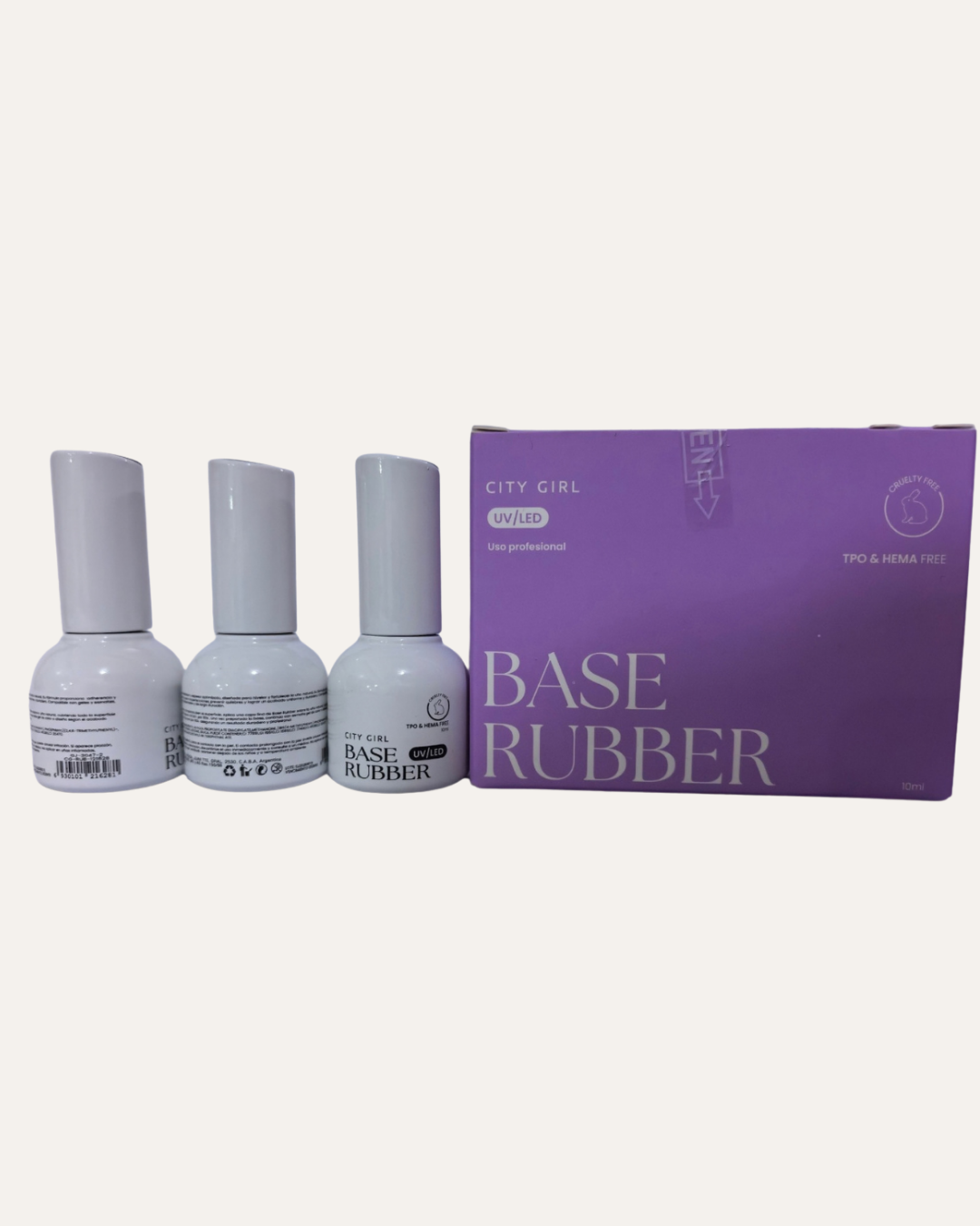 BASE RUBBER UV/LED 10ML CITY GIRL